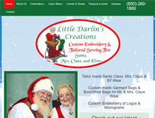 Tablet Screenshot of littledarlinscreations.com